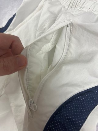 Pantalones cortos Nike retro blancos