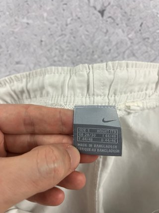 Pantalones cortos Nike retro blancos