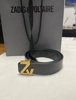 Cinturón Zadig & Voltaire Hebilla Dorada
