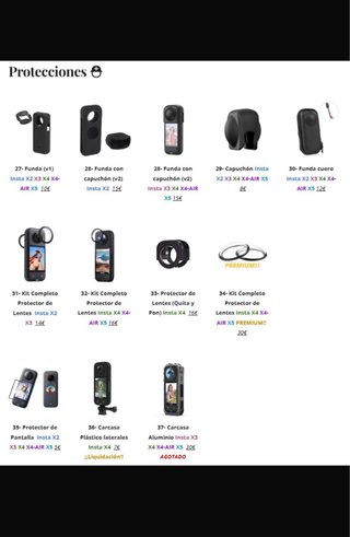 Carcasa Buceo Insta360 X4 INVISIBLE