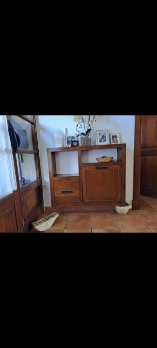 Mueble recibidor Banak maderan