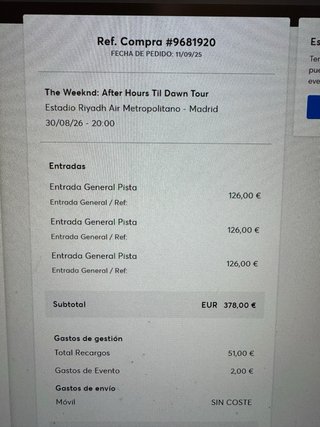 The Weeknd Madrid