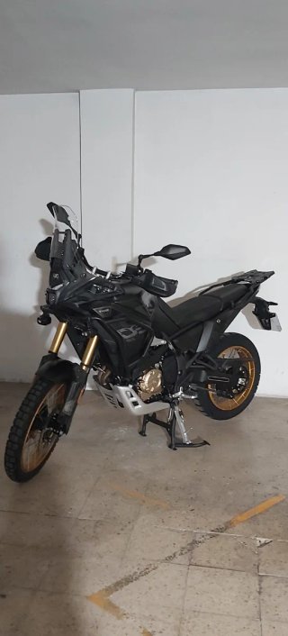 Moto Trail Voge DS800 Rally Negra/Dorada