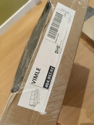 Fodera divano VILME 3 posti grigio