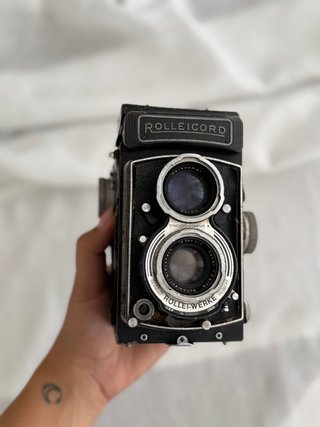 Máquina Fotográfica Antiga Rolleicord V TLR 6x6