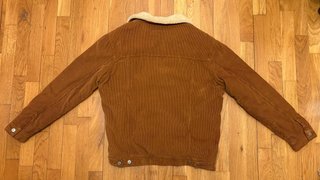 Chaqueta Zara Borreguillo Marrón Talla L