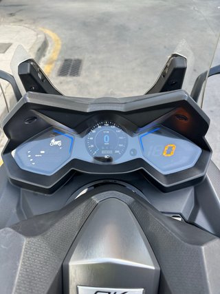Kymco Ak 550 Maxi Scooter Azul