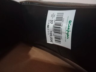 Tacones Gloria Ortez color negro Talla 37