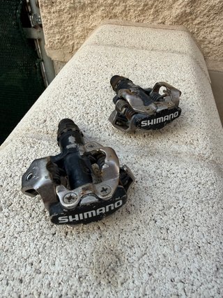 Pedales Shimano M520 SPD MTB Negros