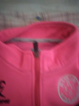 Sudadera Baskauri Negra y Rosa