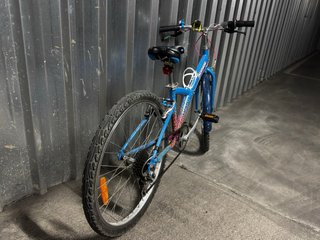 Bicicleta Decathlon 24 Azul