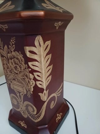 Lampara de mesa artesanal