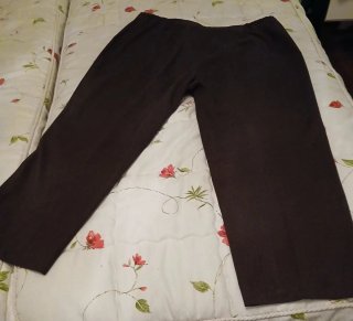 Pantalón señora marrón