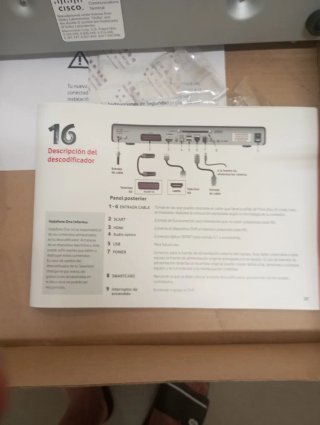 Descodificador Cisco ONO