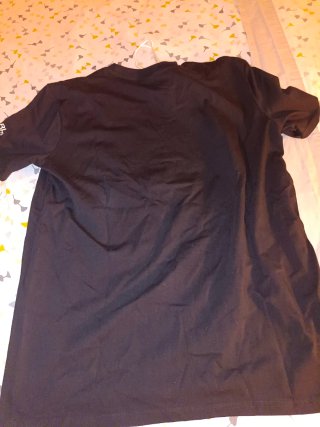 Camiseta Karl Lagerfeld Negra Bordada