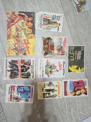Programas de mano cine antiguo