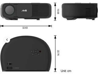 Proyector Artlii HD Ready