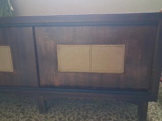 Mueble zapatero vintage madera
