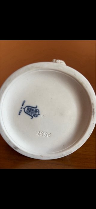 Figura de porcelana Unter Weissbach