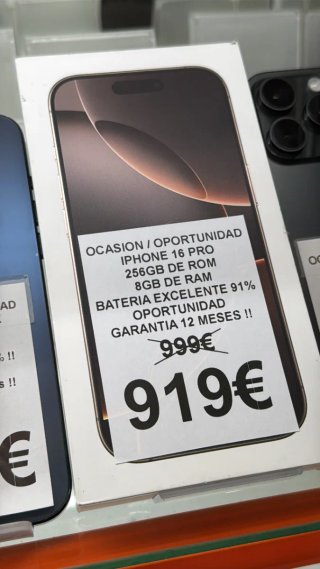 iPhone 16 Pro 256GB Desert Titanio