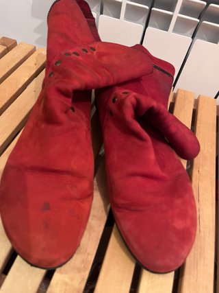 Botines dorados/plateados con tachuelas