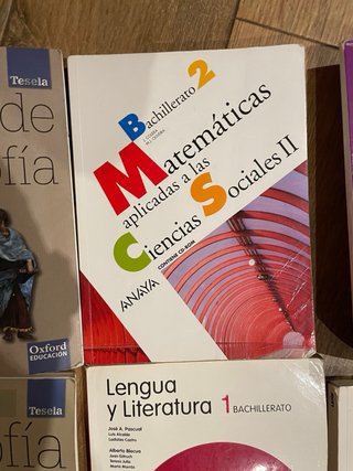 Libros bachillerato