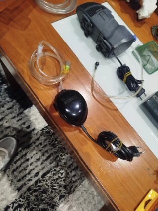 Lote Acuario: Filtro, Calentador y Accesorios
