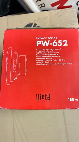 Altavoces Vieta PW-652 Power Series