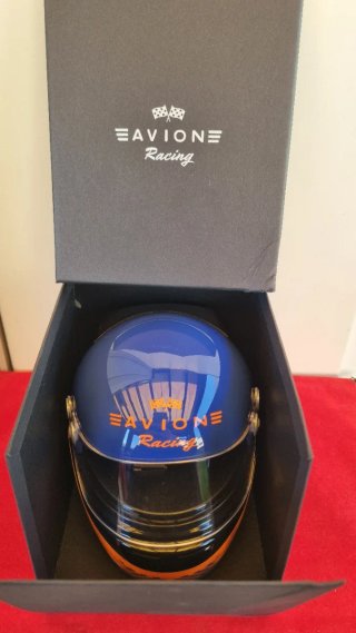 Orologio Chrono Avione Racing Blu/Arancione