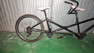 Bicicleta tándem para 2 personas