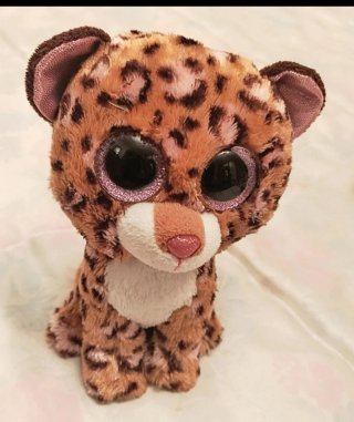 Lote 3 peluches oso, gato y leopardo