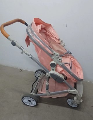 Silla de paseo rosa