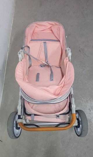 Silla de paseo rosa