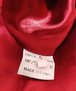 Vestido rojo largo drapeado