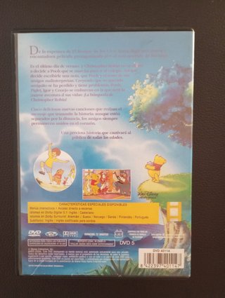 La Gran Aventura de Winnie Pooh DVD Disney