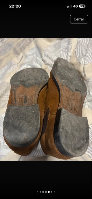 Botas Chelsea Zara Marrones