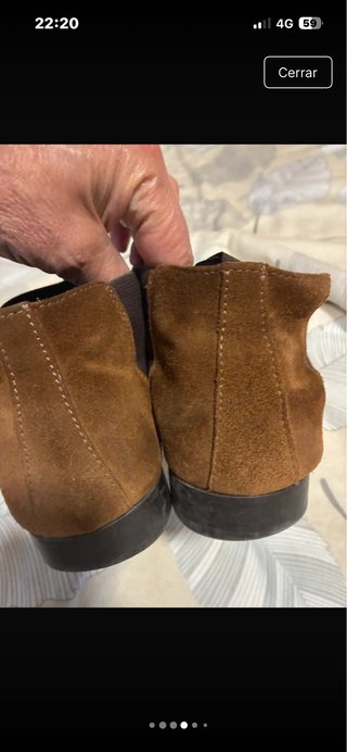 Botas Chelsea Zara Marrones