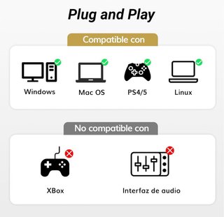 Micrófono TONOR USB Condensador Negro
