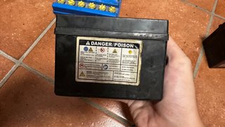 Lote 3 Baterías Moto Usadas