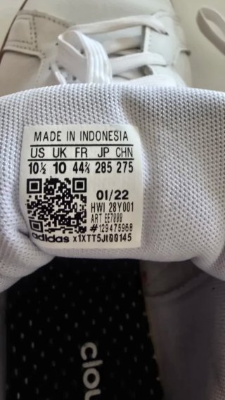 Adidas Grand Court EE7888 Bianco Blu 44 2/3