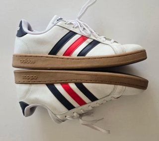 Adidas Grand Court EE7888 Bianco Blu 44 2/3
