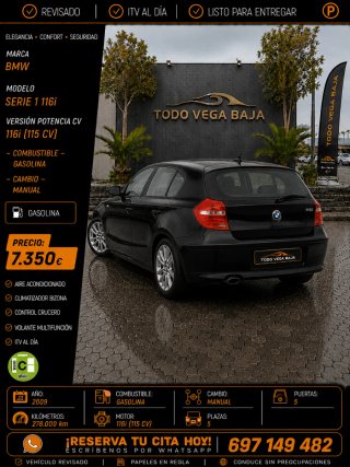 BMW Serie 1 2009