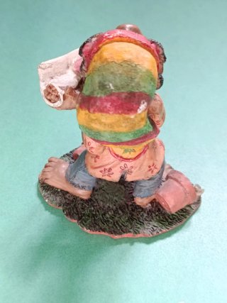 Statuetta Rasta Resina