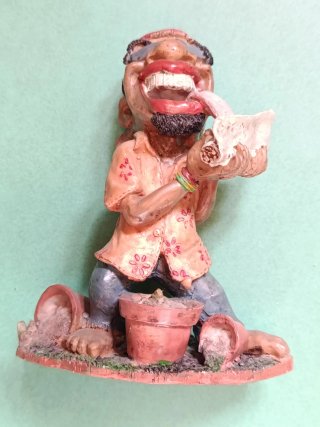 Statuetta Rasta Resina