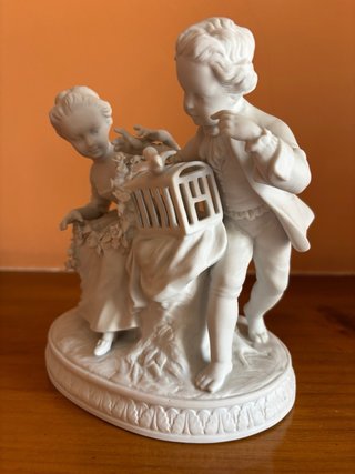 Figura de porcelana Unterweissbach “La Primavera”