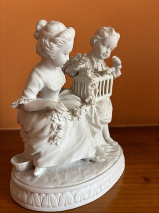 Figura de porcelana Unterweissbach “La Primavera”