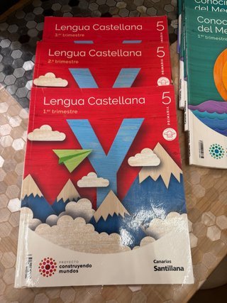 Libros de Lengua y Conocimiento del medio, 5