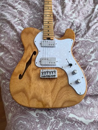 Guitarra SX Telecaster Deluxe Thinline