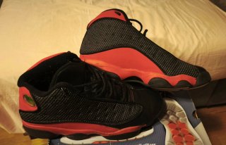 Nike Jordan 13 Negro Rojo