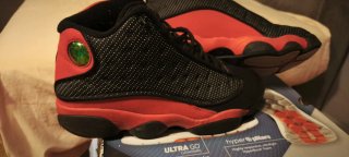 Nike Jordan 13 Negro Rojo